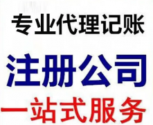 免费个体和公司营业执照/代理记账报税/公司变更注销